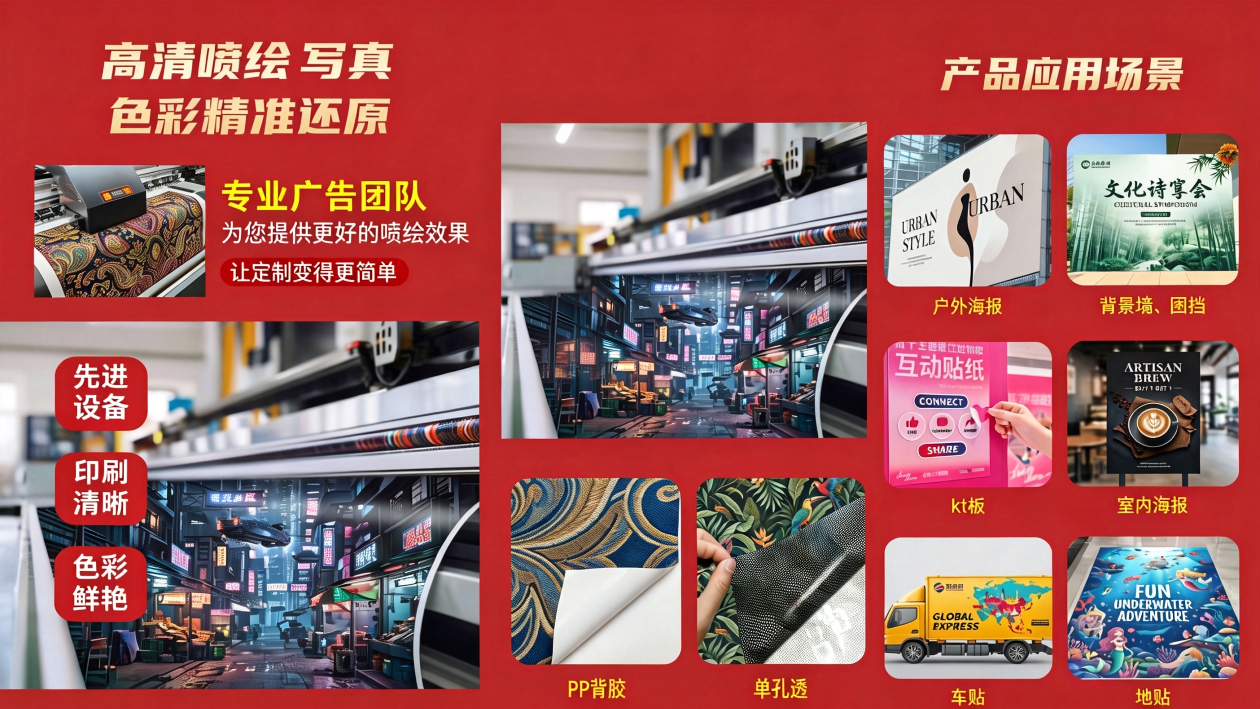 喷绘 写真